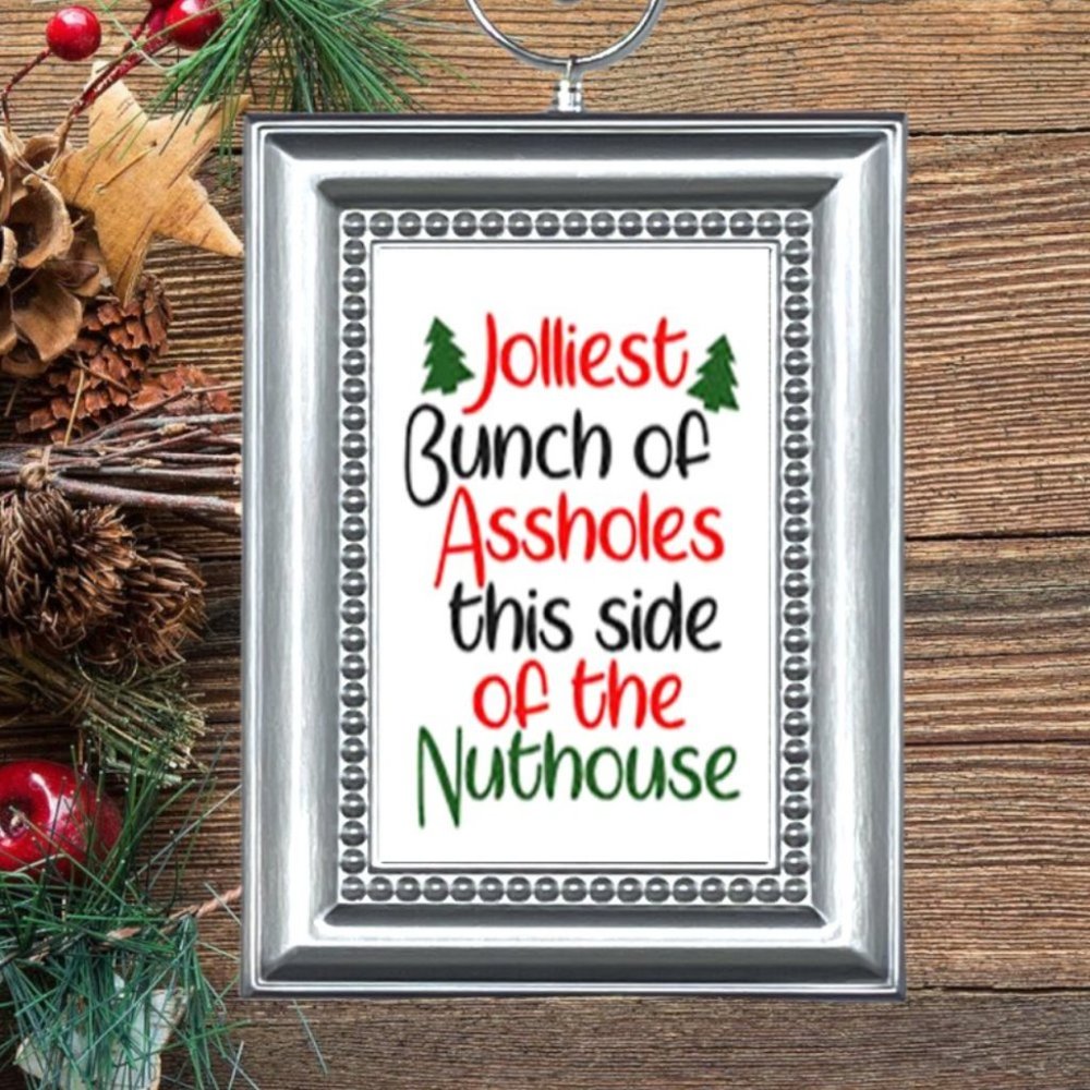 National Lampoons‎ Christmas Vacation Clark Griswold Funny Quote Custom Ornament